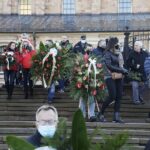 25.11.2021 Kielce. Katedra. Pogrzeb byłego dyrektora technicznego Radia Kielce Wiesława Wójcikiewicza / Jarosław Kubalski / Radio Kielce