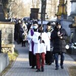 25.11.2021 Kielce. Cmentarz Stary. Pogrzeb byłego dyrektora technicznego Radia Kielce Wiesława Wójcikiewicza / Jarosław Kubalski / Radio Kielce