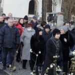 25.11.2021 Kielce. Cmentarz Stary. Pogrzeb byłego dyrektora technicznego Radia Kielce Wiesława Wójcikiewicza / Jarosław Kubalski / Radio Kielce