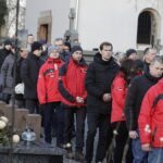 25.11.2021 Kielce. Cmentarz Stary. Pogrzeb byłego dyrektora technicznego Radia Kielce Wiesława Wójcikiewicza / Jarosław Kubalski / Radio Kielce