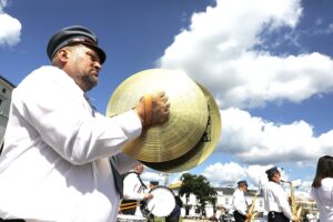 12.08.2021 Kielce. Uroczyste zakończenie 56. (41. po wojnie) Marszu Szlakiem I Kompanii Kadrowej / Jarosław Kubalski / Radio Kielce