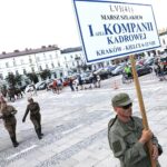 12.08.2021 Kielce. Uroczyste zakończenie 56. (41. po wojnie) Marszu Szlakiem I Kompanii Kadrowej / Jarosław Kubalski / Radio Kielce