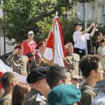 12.08.2021 Kielce. Uroczyste zakończenie 56. (41. po wojnie) Marszu Szlakiem I Kompanii Kadrowej / Jarosław Kubalski / Radio Kielce