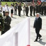 12.08.2021 Kielce. Uroczyste zakończenie 56. (41. po wojnie) Marszu Szlakiem I Kompanii Kadrowej. Marszałek Andrzej Bętkowski / Jarosław Kubalski / Radio Kielce