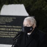 16.01.2022. Starachowice. Panteon Pamięci Narodowej. Na zdjęciu: Jarosław Kaczyński -  prezes PiS / Jarosław Kubalski / Radio Kielce