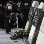 16.01.2022. Starachowice. Panteon Pamięci Narodowej. Na zdjęciu: Na zdjęciu: Jarosław Kaczyński -  prezes PiS / Jarosław Kubalski / Radio Kielce