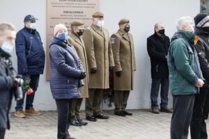 11.01.2021. Łódź. Pogrzeb podpułkownika Tadeusza Barańskiego ps. „Tatar” / Jarosław Kubalski / Radio Kielce