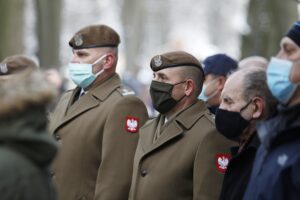 11.01.2021. Łódź. Pogrzeb podpułkownika Tadeusza Barańskiego ps. „Tatar” / Jarosław Kubalski / Radio Kielce