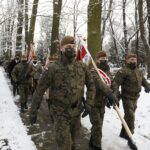 11.01.2021. Łódź. Pogrzeb podpułkownika Tadeusza Barańskiego ps. „Tatar” / Jarosław Kubalski / Radio Kielce