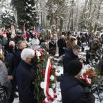 11.01.2021. Łódź. Pogrzeb podpułkownika Tadeusza Barańskiego ps. „Tatar” / Jarosław Kubalski / Radio Kielce