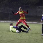 19.01.2022 Kielce. Piłka nożna. Sparing Korona Kielce - Puszcza Niepołomice / Jarosław Kubalski / Radio Kielce