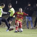 19.01.2022 Kielce. Piłka nożna. Sparing Korona Kielce - Puszcza Niepołomice / Jarosław Kubalski / Radio Kielce