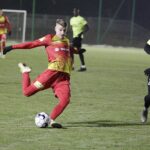19.01.2022 Kielce. Piłka nożna. Sparing Korona Kielce - Puszcza Niepołomice / Jarosław Kubalski / Radio Kielce