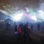 30.01.2022 Kielce. Rynek. WOŚP. Światełko do Nieba. Pokaz laserów / Jarosław Kubalski / Radio Kielce