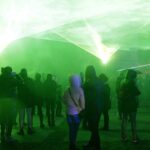 30.01.2022 Kielce. Rynek. WOŚP. Światełko do Nieba. Pokaz laserów / Jarosław Kubalski / Radio Kielce