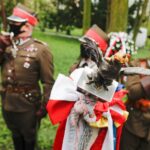 03.0-5.2021 Kielce. Rocznica uchwalenia Konstytucji 3 Maja. Uroczystości pod pomnikiem Stanisława Staszica w parku / Jarosław Kubalski / Radio Kielce