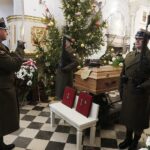 07.01.2022 Imielno. Pogrzeb majora Leona Kalety / Jarosław Kubalski / Radio Kielce