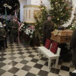 07.01.2022 Imielno. Pogrzeb majora Leona Kalety / Jarosław Kubalski / Radio Kielce