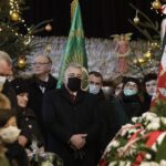 07.01.2022 Imielno. Pogrzeb majora Leona Kalety / Jarosław Kubalski / Radio Kielce