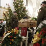 07.01.2022 Imielno. Pogrzeb majora Leona Kalety / Jarosław Kubalski / Radio Kielce