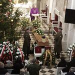 07.01.2022 Imielno. Pogrzeb majora Leona Kalety / Jarosław Kubalski / Radio Kielce