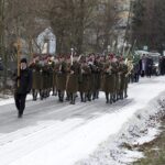 07.01.2022 Imielno. Pogrzeb majora Leona Kalety / Jarosław Kubalski / Radio Kielce