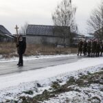 07.01.2022 Imielno. Pogrzeb majora Leona Kalety / Jarosław Kubalski / Radio Kielce