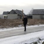 07.01.2022 Imielno. Pogrzeb majora Leona Kalety / Jarosław Kubalski / Radio Kielce