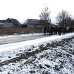 07.01.2022 Imielno. Pogrzeb majora Leona Kalety / Jarosław Kubalski / Radio Kielce