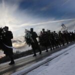 07.01.2022 Imielno. Pogrzeb majora Leona Kalety / Jarosław Kubalski / Radio Kielce