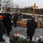 07.01.2022 Imielno. Pogrzeb majora Leona Kalety / Jarosław Kubalski / Radio Kielce