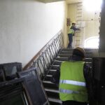 12.01.2022 Kielce. Przebudowa i rozbudowa budynków na Wzgórzu Zamkowym pod siedzibę teatru "Kubuś" / Jarosław Kubalski / Radio Kielce