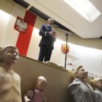 14.01.2022 Kielce. ŚUW. Finał konkursu "Pie(rw)szy na przejściu". Komendant KWP w Kielcach nadinsp. Jarosław Kaleta / Jarosław Kubalski / Radio Kielce