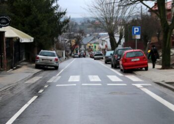 06.01.2022. Starachowice. Ulica Kilińskiego po remoncie / UM Starachowice