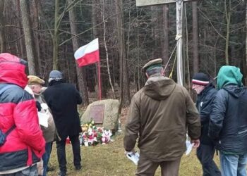 16.01.2022. Lipie. Spotkanie upamiętniające powstańców styczniowych / Radosław Koniarz