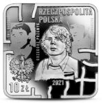 Okolicznościowa moneta wydana przez NBP z okazji 40. rocznicy wprowadzenia w Polsce stanu wojennego / NBP