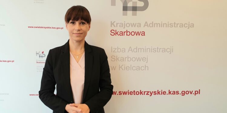 Na zdjęciu: Anna Jasnosz - rzecznik Izby Administracji Skarbowej w Kielcach / Izba Administracji Skarbowej w Kielcach