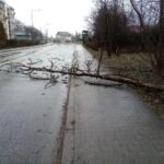 30.01.2022. Skutki silnego wiatru w regionie / Straż Pożarna