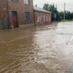 24.06.2021. Skalbmierz. Zalane miasto / Urząd Miasta i Gminy w Skalbmierzu