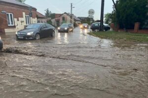 24.06.2021. Skalbmierz. Zalane miasto / Urząd Miasta i Gminy w Skalbmierzu