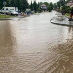 24.06.2021. Skalbmierz. Zalane miasto / Urząd Miasta i Gminy w Skalbmierzu