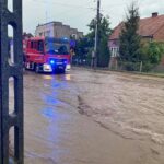 24.06.2021. Skalbmierz. Zalane miasto / Urząd Miasta i Gminy w Skalbmierzu