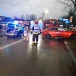 14.01.2022. Skarżysko-Kamienna. Wypadek / OSP w Skarżysku-Kamiennej/Facebook