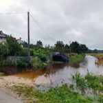 06.08.2021. Solec-Zdrój. Ulewne deszcze zalały ulice i pola / Marcin Marszałek / Radio Kielce