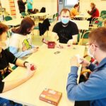 08.01.2022. Kielce. Klub Gier Planszowych / Wiktor Taszłow / Radio Kielce