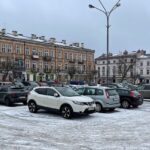 25.01.2022. Kielce. Plac Wolności / Wiktor Taszłow / Radio Kielce