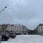 25.01.2022. Kielce. Plac Wolności / Wiktor Taszłow / Radio Kielce