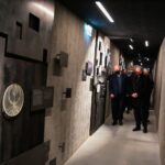 22.01.2021. Michniów. Wizyta wicepremiera Piotra Glińskiego w Mauzoleum Martyrologii Wsi Polskiej / WIktor Taszłow / Radio Kielce