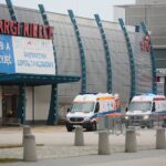 27.03.2021 Kielce. Szpital tymczasowy / Wiktor Taszłow / Radio Kielce