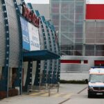 27.03.2021 Kielce. Szpital tymczasowy / Wiktor Taszłow / Radio Kielce